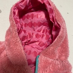 RAG MART フリースジャンプスーツ ピンク　90の画像