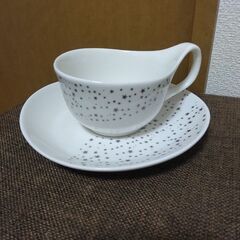 星柄◆カップ・ソーサーセット◆2組の画像