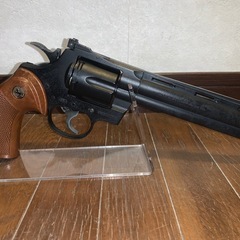 東京マルイ　ガスリボルバー  コルトパイソン357   6インチ　ASGKの画像