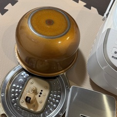 Panasonic 炊飯器 SR-PB104（5.5合 / おどり炊き / ホワイト）の画像