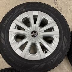 バリ山★５０プリウス純正ホイールスタッドレス４本セット195/65R15　４本　100 4H ウイッシュ　アリオン　プレミオの画像