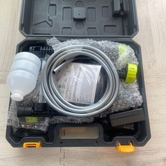 【受付停止】高圧洗浄機 コードレス 充電式 バッテリー式 洗車機 強力噴射13M コンパクトの画像