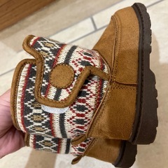 14cm ムートンブーツの画像