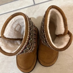 14cm ムートンブーツの画像