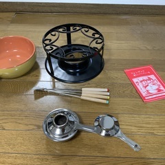 チーズフォンデュセットの画像