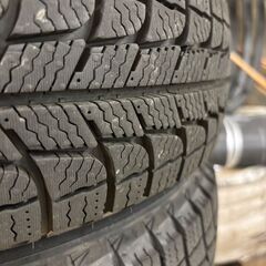 バリ山★33ラパン純正スタッドレス★スペーシア・ワゴンＲなどにも155/65R14　４本セットの画像