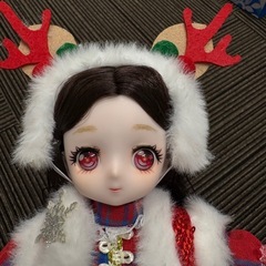 新品 クリスマスギフト・クリスマス服・人形セット 着せ替えドール　30cm の画像