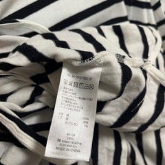 coca ボーダーTシャツの画像