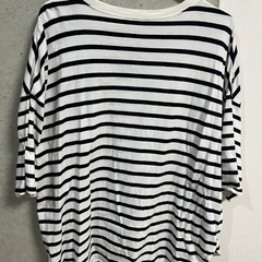 coca ボーダーTシャツの画像