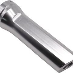 未使用 汎用 アルミニウム製ハンドブレーキ保護カバー ハンドブレーキスリーブ シルバーの画像