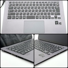 ⭐️Windows11⭐️Office2024⭐️VAIOノートパソコンCore i7 高解像度液晶 タッチパネル 小型軽量 起動15秒の画像