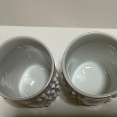 夫婦湯呑み　ツボ付き湯呑み 健脳 手のツボの画像