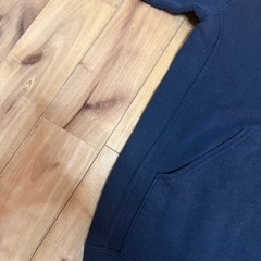 00s RUSSELL リバースタイプ パーカー フーディ 黒 S ラッセルの画像