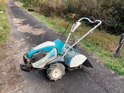 エンジン始動動画あり】クボタ TRS60 管理機 耕運機 耕うん機
