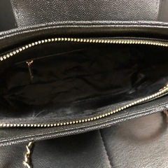 CHANEL シャネル ノベルティ ショルダーバッグ ゴールドチェーン ブラック　2way ④の画像