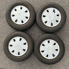 軽自動車 PCD100 145/80R12 スタッドレスタイヤ 軽トラ 軽バンの画像