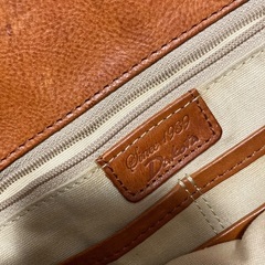 高級本革🌟ブランドバッグ茶系の画像