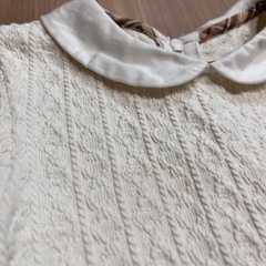 ミキハウス　ベアワンピースの画像