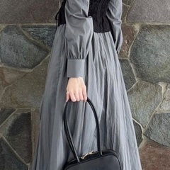 新品タグ付き★ダズリン ギャザーシャツボリュームワンピース　Mサイズの画像