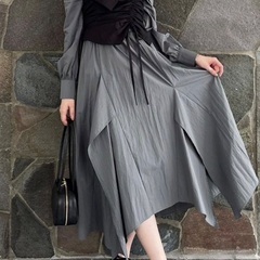 新品タグ付き★ダズリン ギャザーシャツボリュームワンピース　Mサイズの画像