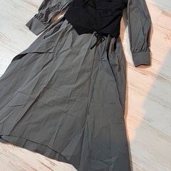 新品タグ付き★ダズリン ギャザーシャツボリュームワンピース　Mサイズの画像