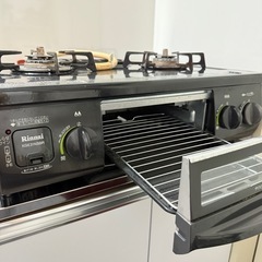 二口ガスコンロの画像