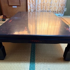 ちゃぶ台　黒の画像