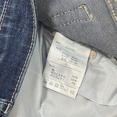 ダメージジーンズ Lの画像