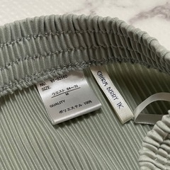 プリーツパンツ Mの画像