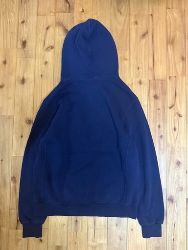00s RUSSELL リバースタイプ パーカー フーディ 濃紺 M ラッセル