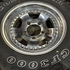 JB23 JB64 ジムニー WORK crag 深リム　215/75R15 CF3000 6.5ｊ139.7 5H 4本セット　15インチの画像