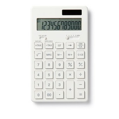 電卓 無印良品 太陽電池 未使用の画像