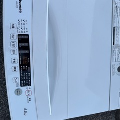 Hisense 全自動洗濯機 5.5kg HW-K55Eの画像