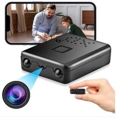 新品未使用】小型カメラ Wi-Fi 防犯カメラ ペットカメラ USB充電式の画像