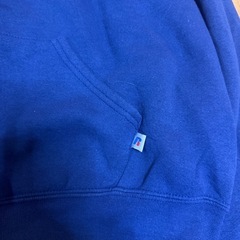 00s RUSSELL パーカー フーディ プルオーバー 薄紫 ラッセル Lの画像