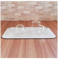 やわらかラバー吸水マット(22×40cm ライトグレー)の画像