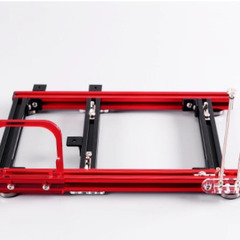 オープンシャーシ マザーボードケース シャーシ カバー DIY ミニ アルミ合金 PCコンピューターケース 良い放熱性能 簡単に組み立て ITXマザーボードフレーム オープンエアシャーシの画像