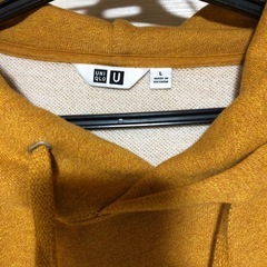 美品　ユニクロリブパーカーL sizeの画像