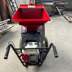 【ほぼ未使用】キョーリツ KC40 強力ウッドチッパー｜剪定枝・庭木・つる・草OK！造園・農作業に最適の画像