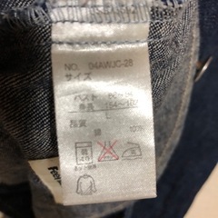 美品　デニムジャケット&ロンTセット　L sizeの画像
