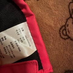 【80〜90cm】防水スキーグローブ 黒とピンクの画像