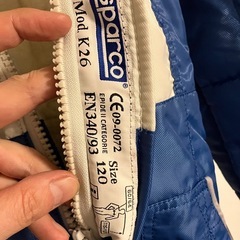 無料　レーシングスーツ　子供用の画像