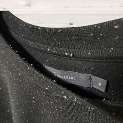 【RAGEBLUE レイジブルー】メンズ 長袖 スウェット 黒 Mの画像