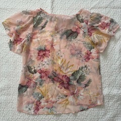 アーバンリサーチ　シースルーブラウスの画像