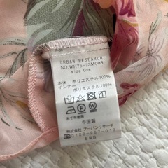 アーバンリサーチ　シースルーブラウスの画像