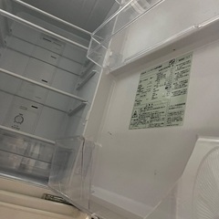 AQUA冷蔵庫 AQR-20N（2022年製）2ドア 201L　※ドアポケット割れ有／⚠︎︎12/6引き取り限定の画像