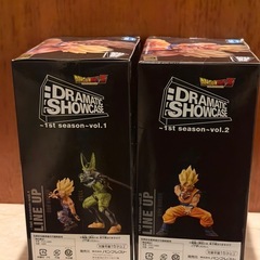 【未開封・未使用】ドラゴンボール　DRAMTIC SHOWCASE ドラマチックショーケース　孫悟空　孫悟飯　フィギュアの画像