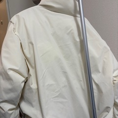 GU HEAT パデッドダウンジャケット クリームの画像