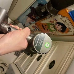 取引中　Dyson ダイソン　掃除機　コードレス　DC45 スタンド付き　充電式　アダプタ付きの画像