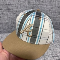 ニューエラ　フランネルチェック　59FIFTY BLACK LABELの画像